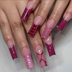 Valentines Day Nails Designs Pink, Long Sleeve Corset Top Outfit, Midnight Blue Acrylic Nails, Simple Nails With Initials, Name On Nails Boyfriends, Bold Acrylic Nails, Simple Classy Baddie Nails, 2010 Nails, Kali Uchis Nail Ideas