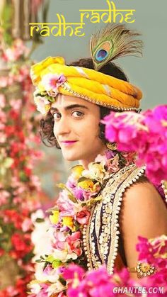 Sumedh Mudgalkar Krishna, Radha Look, Lord Krishna Wallpaper, Radhakrishna Serial, Radha Krishna Serial, Radha Krishna Holi, Radhe Krishna Wallpapers, Flower Background Iphone, Krishna Flute