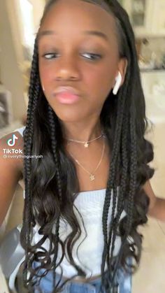 Middle School Hairstyles For Girls Black, Yaya Panton Hairstyles, Back To School Black Girls Hairstyles, Back To School Braids Black Teens, Hairstyles For Black Teens, Sariyah Panton, Back To School Hairstyles Black, Yaya Panton, Braids For Black Kids