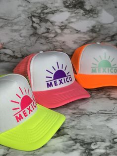 "These unique custom MADE TO ORDER hats are truely one of a kind. Not all heads are created equal , which is why we have so many size options. You can customize your hat color, size and your favorite design. please note all hat colors vary by size, in other words- not every hat color is available in every size. Please feel free to ask any questions you have about sizing, as these are MADE TO ORDER exactly how the order is placed, I do not offer refunds or exchanges, thanks you! The \"extra small Personalized Summer Snapback Hats, Personalized Fun Summer Trucker Hat, White Customizable Baseball Cap With Flat Brim, Customizable Cap Hats, Customizable Snapback Dad Hat One Size, Personalized Snapback Hat For The Beach, Customizable Trendy Hat With Curved Brim, Personalized Summer Trucker Hat With Curved Brim, Customizable Snapback Dad Hat