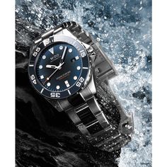 Mido Men's Swiss Automatic Ocean Star 600 Chronometer Stainless Steel Bracelet Watch 44mm Accessories | BeyondStyle Steel Bracelet, Stainless Steel Bracelet, Time Piece, Men's Clothing, Bracelet Watch, Jewelry Watches, Stainless Steel, Bracelet, Stars