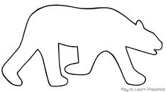 a black and white drawing of a bear