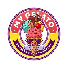 the logo for my gelato