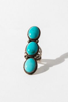 Sterling Silver Turquoise Rings, Cultural Jewelry, Native American Turquoise Ring, Cow Skulls, Child Of Wild, Vintage Native American Jewelry, Native American Rings, Native American Turquoise, American Turquoise