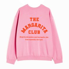 Margarita Club Member Sweatshirt Perfect White Tee, Club Sweatshirts, Favorite Daughter, Mother Denim, Boyfriend Fit, New Tops, Sweater Blouse, Ulla Johnson, Denim Pant