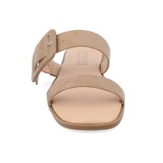 The Kerris slip-on sandal from Journee Collection will have you go from boring to adoring. Their supple vegan leather multi-strap design slide style and open square toe will give you the style to walk around town attracting a few compliments wherever you go. To keep things easy a 4 mm Tru Comfort Foam� insole and slip-on closure will keep your feet comfortable with every step. Design Slide, Strap Flat Sandals, Easy A, Slip On Sandals, Journee Collection, Flat Sandals, Slip On Sandal, Vegan Leather, Adjustable Straps