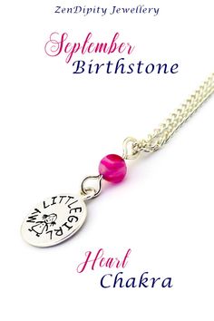 This dainty charm necklace is the perfect jewelry for mom.  Wear this layering necklace/heart chakra jewellery to surround yourself with positive healing energy. A go-to-gift for mom.  #pinkjewelrynecklace, #SeptemberBirthstone, #Giftformum #pinkgemstonenecklace #gemstonejewelry #gemstonenecklacehandmade Spiritual Sterling Silver Birthstone Necklace With Gemstone, Adjustable Spiritual Crystal Birthstone Necklace, Spiritual Silver Birthstone Necklace, Pink Amethyst Spiritual Necklaces, Pink Gemstone Necklace, Jewelry For Mom, Pink Agate