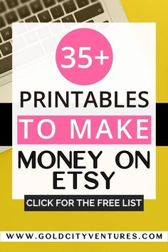 Learn how to sell printables on Etsy and earn passive income with these 35+ printable ideas! This guide shares step-by-step tips for creating unique digital products like journals, budget planners, and coloring pages. Discover how to set up your Etsy shop, use mockups to stand out, and attract buyers to your shop. Perfect for anyone ready to start a creative side hustle from home!