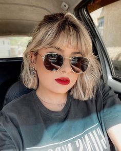 Trendy Hairdos, Dark Blonde Bobs, Blonde Pony, Blonde Bob Haircut, Short Blonde Bobs, Best Bob Haircuts, Blonde Bob Hairstyles, Bob Hairstyles With Bangs, Bob Haircut With Bangs