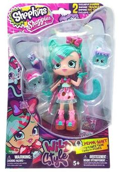 the littlest pet shop doll is in its packaging