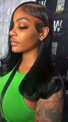 Very Short Pixie Haircut, Very Short Pixie, Layering Techniques, Sleek Ponytail Hairstyles, Birthday Hairstyles, Quick Weave Hairstyles, Frontal Hairstyles, Flat Iron Hair Styles, Sew Ins