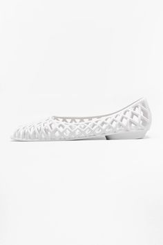 JELLYFL - Jelly flats – Los Angeles Apparel Spring Jelly Sandals With Rubber Sole, White Non-slip Flat Jelly Sandals, Non-slip White Flat Jelly Sandals, White Round Toe Jelly Sandals, Non-slip Flat Jelly Sandals, Flat Synthetic Jelly Sandals, Non-slip Flat Heel Synthetic Jelly Sandals, White Plastic Jelly Sandals For Spring, Spring White Plastic Jelly Sandals