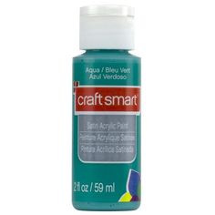 a bottle of craft smart acrylic paint