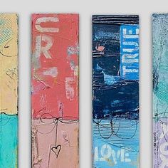 ERIN ASHLEY on Instagram: "The art of Love🩷 created as a set of four measuring 42 inches tall by 6 inch wide with finished sides and finished in a gloss shine. Choose to hang these vertical or horizontal available in my online gallery.🩷🩷🩷🩷#erinashleyart #art #wallart #largewallart #modernart #loveart #paintings #interiordesign #livingroom #loftdesign #architect #designerrooms #artist #artforsale #custommade #interiorandhome #designerrooms #homefinds #homeinspiration #homeinteriors #interiordecor #abstractart #urbandecor" The Art Of Love, Art Of Love, Online Gallery, Love Art, Of Love