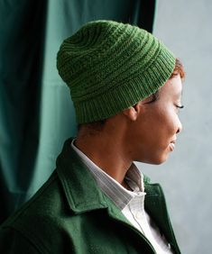 Textured beanie with doubled ribbed brim for adults. Knit this intermediate-level pattern by designer Jared Flood in Brooklyn Tweed Imbue Sport yarn. Yarn Lanterns, Brooklyn Tweed Patterns, Brooklyn Tweed, Simple Texture, Cap Patterns, Fisherman Sweater, Purl Stitch, How To Purl Knit, Customer Appreciation