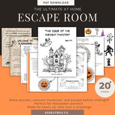 the ultimate escape room for halloween