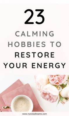 Ways To Refresh Yourself, Calming Hobbies, Productivity Methods, Relaxing Crafts, Relaxation Activities, Finding Passion, Activities Outside, Energy Aura, Hobbies For Women