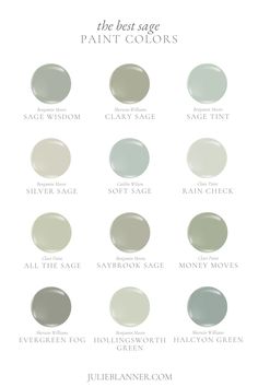 the best sage paint colors for your home