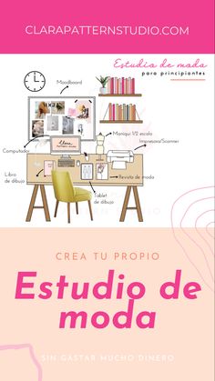 No es necesario que gastes mucho dinero para crear ese espacio lleno de moda y color. Crealo tu mismo #fashion #ideas #diy #ideas #atelierdecostura #moda #creative #hazlotumismo #fashionblogger #fashionideas #estudiodemoda Clothing Packaging, Sewing Rooms, Fashion Books, Glow Up?, Sewing Room, Diy Sewing