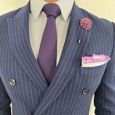 Curated by your resident gentleman, each piece in the Knitted Purple Tie Set is carefully selected to take the guesswork out of dressing up. With sets for almost any occasion from a night out on the town, to your wedding day, our gentleman sets are sure to make your dapper days easy. The Knitted Purple Tie is perfectly paired with the Hyacinth Buds Sangria Lapel Pin and the Wisteria Lavender Pocket Square to accent your full look. Sartorial and dapper. Fun and creative. Business or pleasure. Gen Dapper Suit With Pocket Square, Dapper Fitted Suit With Pocket Square, Purple Fitted Suit And Tie Accessories For Groom, Classic Purple Formal Sets, Fitted Wedding Suits With Pocket Square, Semi-formal Fitted Purple Suit And Tie Accessories, Classic Fitted Sets With Ties, Elegant Purple Groom's Sets, Elegant Purple Groom's Wedding Set