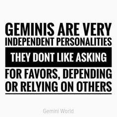 a black and white poster with the words germins are very independent personalityists they don't like asking for favors, defending or reliving on others