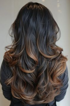 Explore 51 top ombre hair color ideas for blonde, brown, red, and black hair! 🌟🎨 #OmbreHair #HairColorIdeas #BlondeOmbre #BrownOmbre #RedOmbre #BlackOmbre #HairInspo Ombre Hair Color Ideas, Dark Fall Hair Colors, Best Ombre Hair, Dark Fall Hair, Ombre Hair Blonde, At Home Hair Color, Glossy Hair, Shag Hairstyles, Ombre Hair Color