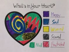 Color Your Feelings: This activity encourages feeling identification, is quick, highly versatile and fits well with the affect regulation component of TF-CBT. • Have your client write out a list of... Sensory Gym, Feelings Activities, Zones Of Regulation, School Social Work