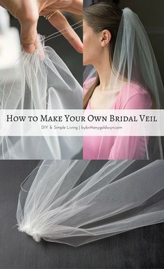 Disfraz Bridal Veils And Headpieces, Lace Diy, Wedding Veils Lace, Trendy Wedding Hairstyles, Diy Brides