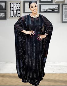 👗🧕🖤 Shine at parties with this Black Dubai Line Partywear Kaftan for women! Embrace glamour and style like never before! 😍💃 #ArabicAttire #BlackKaftan #PartywearPerfection #Fashionista #ChicAndStylish #GlamorousVibes #DressToImpress 👑🌟🛍️ Kaftan For Women, Black Kaftan, Fitted Sleeves, Abaya Dress, Dress To Impress, Polyester Fabric, Everyday Wear, Loose Fitting, Wool