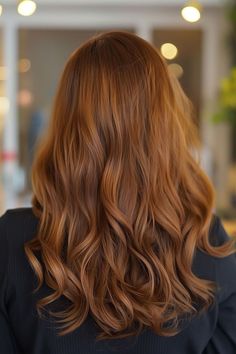 Hair in a subtle warm chestnut brown shade with soft, dimensional highlights. Warm Chestnut Brown Hair, Chestnut Brown Hair, Warm Brunette