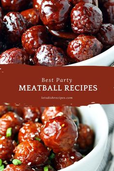 the best party meatball recipes