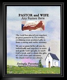 an image of a pastor and wife's prayer