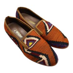 ize 8.5 kilim Turkish loafers carpet shoes Goodyear Welted Slip-ons For Galas, Galas Slip-on Loafers With Woven Sole, Traditional Leather Sole Loafers For Galas, New Heels, Istanbul Turkey, Wool Carpet, Cobbler, Wool Fabric, Loafers Men