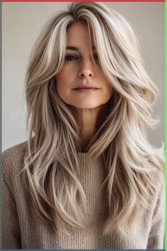 Enchant and charm with hairstyles that bring out the youthful glow and sophistication that comes with age. Long Hair Over 50 Older Women, Over 50 Long Hair, Creative Graduation Party Ideas, Long Hairstyles For Women, Long Silver Hair, Plan A Day, Graduation Party Ideas, Shoulder Hair, Long Gray Hair