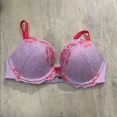 Nwot Adore Me Purple/Hot Pink Lace Push Up Bra. 36d. Smoke Free Home. No Flaws. I Do Bundle. All Reasonable Offers Will Be Considered. Purple Underwire Bra Partially Lined, Fitted Purple Bra Partially Lined, Purple Partially Lined Underwire Bra, Fitted Partially Lined Purple Bra, Purple Underwire Bra With Lined Body, Lavender Push-up Bra, Fitted Purple Bra With Lace Trim, Spring Purple Bra With Padded Cups, Purple Padded Bra For Spring