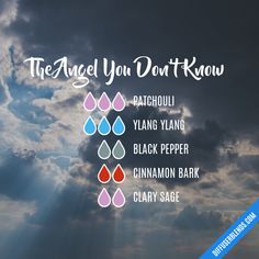 The Angel You Don't Know Essential Oil Combos, Diffuser Scents, Perfume Blends