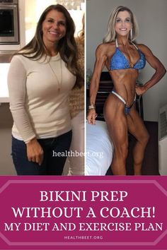 Bikini Competition Prep Diet and Workout Plan Fitness Model Meal Plan 12 Weeks, Body Building For Beginners Woman Diet, Fitness And Nutrition Tips, Women’s Body Building Diet, How To Become A Fitness Model, Competition Diet For Women, Meal Prep For Body Builders Women, Eating To Get Lean, Thrive Before And After Pictures