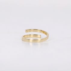 Name Ring, Initial Ring, Personalized Ring, Bypass Ring, Flat Twist Ring Band, Personalized Engraving Flat Ring, Wedding Ring, 14k Gold Ring ≫ Product Details ◈ Handmade / Handcrafted Fine Jewelry ◈ Ring Width: 2.40mm ◈ Thickness: 1.3 mm ◈ Metal: Solid 14K Gold ◈ Gold Color: White gold, Rose gold, Yellow gold ≫ Please read our FAQ below for more detail. Adjustable 14k Gold Toe Ring, Stackable 14k Gold Bypass Ring With Open Band, 14k Gold Stackable Bypass Ring With Open Band, 14k Gold Stackable Toe Rings, Adjustable 14k Gold Open Bypass Ring, 14k Gold Stackable Bypass Promise Ring, 14k Gold Open Band Promise Ring, 14k Gold Bypass Promise Ring, Adjustable 14k Gold Ring