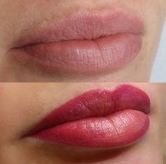 Permanent Makeup Creations Permanent Makeup Gallery By Permanent Makeup… Cosmetic Lip Tattoo, Lip Shading, Makeup Gallery, Eyeliner Tattoo