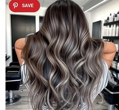 Ash Brown Hair Color, Mom Beauty, Grey Highlights, Ash Brown Hair, Transition To Gray Hair, Color Inspo, Hair Inspo Color, Brown Hair Colors, Grey Hair