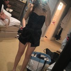 Black With Jewels. Never Worn Before. Super Cute Fit. Pockets Included. Strapless. Forever 21 Dresses Party, Party Rompers, Cute Fit, Dresses Party, Forever 21 Dresses, 21 Dresses, Black Silver, Strapless Dress, Forever 21