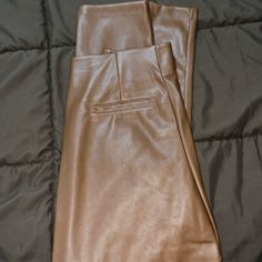 Came Fall Leather Leggings. Size 2 Extra High Rise With Tag Never Worn Fitted Brown Pants For Going Out, High Waist Brown Leggings For Work, Brown High Waist Leggings For Work, Chic Brown Leggings For Work, Brown Leggings For Night Out In Spring, Spring Brown Leggings For Night Out, Chic Brown Leggings For Night Out, Fall Leather Leggings, Fall Leather