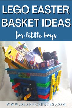 lego easter basket ideas for little boys