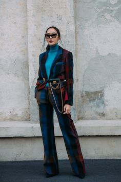 Day 4 Vogue 2024, Maximalist Outfit, Colors Outfit, Black Pinterest, Chriselle Lim, Fashion Week Outfit, Street Style Fall Outfits, Anna Dello Russo, Winter Chic