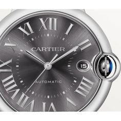 Cartier BALLON BLEU DE WATCH - WSBB0060 Watches Classic Gray Watches With Subdials, Classic Gray Watch For Formal Occasions, Timeless Gray Watch For Formal Occasions, Gray Formal Watch With Round Dial, Formal Gray Watch With Round Dial, Cartier Ballon Bleu, Cartier Watch, Mechanical Movement, 3 O Clock