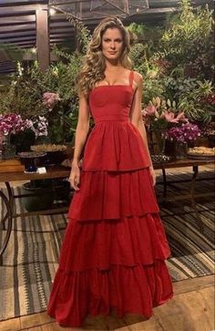 Sukienki Maksi, Grad Dresses, Elegant Red, Red Prom Dress, Long Prom Dress, Prom Party Dresses, Dance Dresses, Fancy Dresses