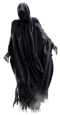 an image of a person in a black cloak