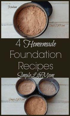 4 Homemade Foundation Recipes from Simple Life Mom Vindaloo, Homemade Lotion, Home Remedies For Hair, Healthy Beauty, Natural Beauty Tips