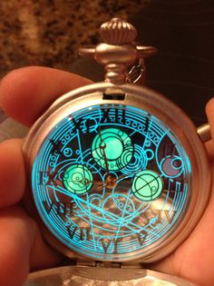 Doctor Who TARDIS Inspired Pocket Watch Magical Jewelry, Timey Wimey Stuff, Fantasy Jewelry, Dr Who, Cool Gadgets, Bling Bling, Cool Watches, Luxury Watches, Things To Buy