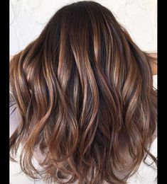 Tiger Eye Hair Color, Tiger Eye Hair, Beautiful Brown Hair, Balayage Ideas, Brown Hair With Caramel Highlights, Highlights Balayage, Color Highlights, Brown Hair Balayage